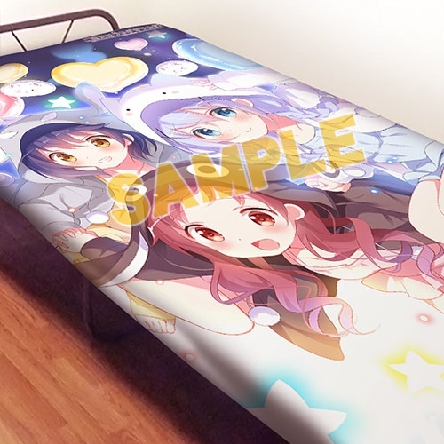グッズ シーツ ご注文はうさぎですか シーツ チノ マヤ メグ アニメイト