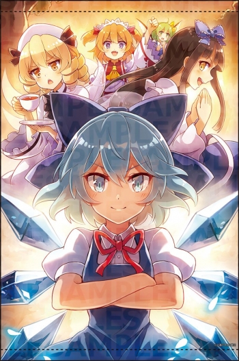 グッズ-タペストリー】東方Project B2タペストリー 26 チルノ&三月精 