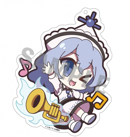 グッズ キーホルダー 東方project アクリルキーホルダー ゆるっととうほう 105 メルラン プリズムリバー アニメイト