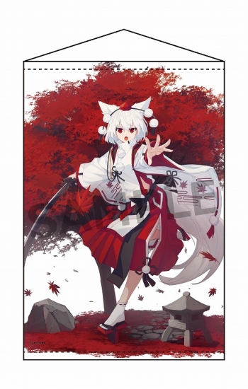 グッズ-タペストリー】東方Project B2タペストリー 77 犬走椛 illust 