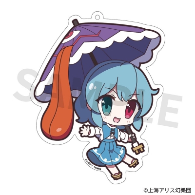 【グッズ-キーホルダー】東方Project アクリルキーホルダー ゆるっととうほう 167 多々良 小傘 茨歌仙Ver.