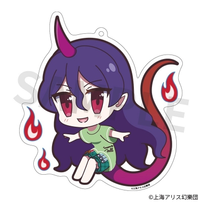 【グッズ-キーホルダー】東方Project アクリルキーホルダー ゆるっととうほう 172 天火人ちやり
