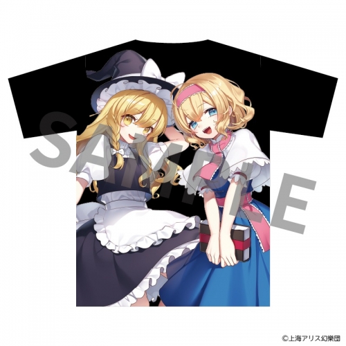 グッズ-Tシャツ】東方Project フルカラーTシャツ 魔理沙＆アリス 