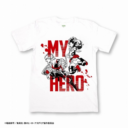 グッズ Tシャツ 僕のヒーローアカデミア ボトルｔシャツ 白 メンズm アニメイト