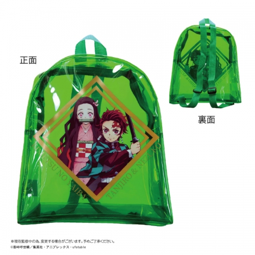グッズ-バッグ】鬼滅の刃 クリアリュック 竈門炭治郎&竈門禰豆子  
