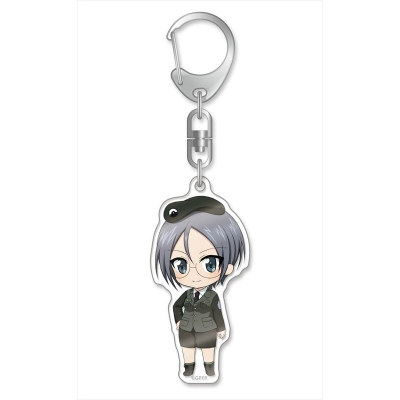 【グッズ-キーホルダー】ガールズ&パンツァー最終章 ねんどろいどぷらす アクリルキーホルダー ルミ