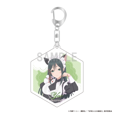 【グッズ-キーホルダー】甘神さんちの縁結び アクリルキーホルダー 甘神夜重 猫耳メイドver
