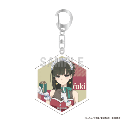 【グッズ-キーホルダー】君は冥土様。 アクリルキーホルダー 雪 サンタメイドver