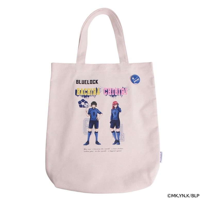 【グッズ-バッグ】ブルーロック キャンバストート　キイロ（蜂楽 廻・千切 豹馬）