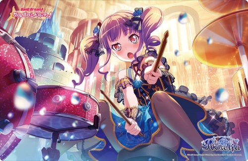 グッズ マット バンドリ ガールズバンドパーティ ブシロード ラバーマットコレクション Vol 281 宇田川あこ アニメイト