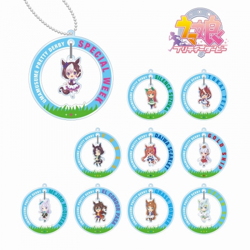 グッズ キーホルダー ウマ娘 プリティーダービー トレーディングゆらゆらアクリルキーホルダー アニメイト