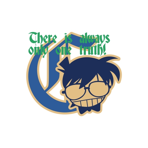 グッズ Tシャツ 名探偵コナン イニシャルtシャツ 江戸川コナン メンズ サイズ L アニメイト