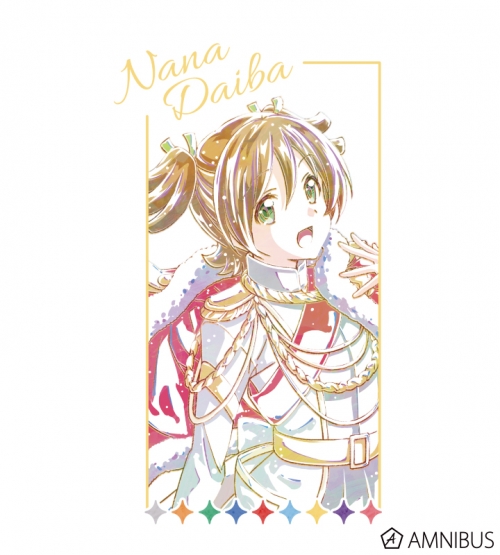 グッズ Tシャツ 少女 歌劇 レヴュースタァライト Ani Art Tシャツ 大場なな レディース サイズ S アニメイト