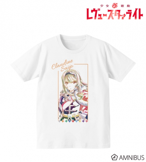 グッズ Tシャツ 少女 歌劇 レヴュースタァライト Ani Art Tシャツ 西條クロディーヌ メンズ サイズ S アニメイト