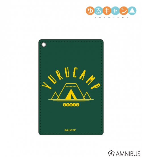 グッズ パスケース ゆるキャン カレッジデザインパスケース アニメイト