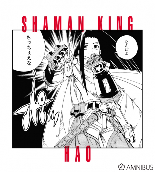 グッズ ｔシャツ シャーマンキング ハオ セリフtシャツ メンズ サイズ M アニメイト