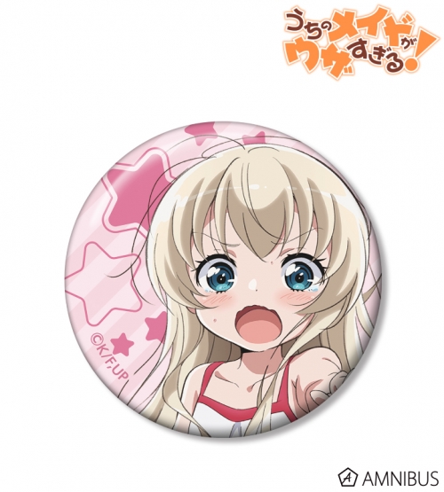 グッズ バッチ うちのメイドがウザすぎる ミーシャ 缶バッジ アニメイト