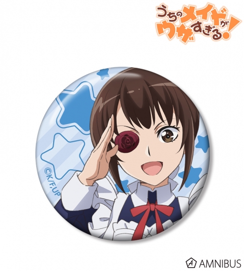 グッズ バッチ うちのメイドがウザすぎる つばめ 缶バッジ アニメイト