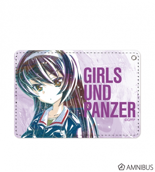グッズ パスケース ガールズ パンツァー 最終章 冷泉麻子 Ani Art 1ポケットパスケース アニメイト