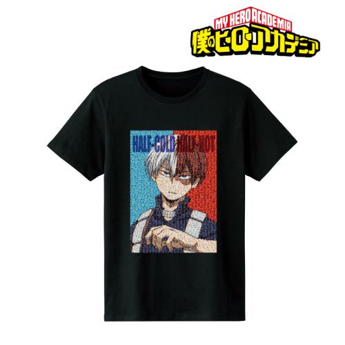 グッズ Tシャツ 僕のヒーローアカデミア 轟焦凍 モザイクアートtシャツレディース サイズ M アニメイト