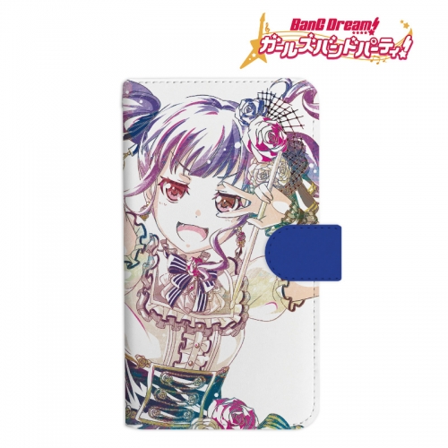 グッズ カバーホルダー バンドリ ガールズバンドパーティ 宇田川あこ Ani Art 手帳型スマホケース 対象機種 Mサイズ アニメイト