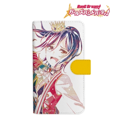 【グッズ-カバーホルダー】バンドリ! ガールズバンドパーティ! 瀬田薫 Ani-Art 手帳型スマホケース(対象機種/Lサイズ)