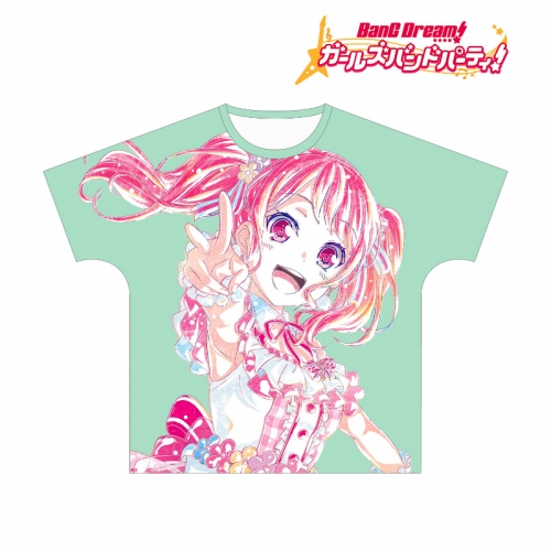 グッズ Tシャツ Bang Dream ガールズバンドパーティ 丸山彩 Ani Art フルグラフィックtシャツ Vol 2ユニセックス サイズ Xl アニメイト