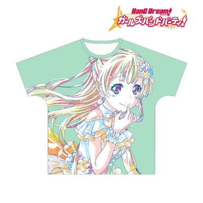 【グッズ-Tシャツ】BanG Dream! ガールズバンドパーティ! 白鷺千聖 Ani-Art フルグラフィックTシャツ vol.2ユニセックス(サイズ/XL)