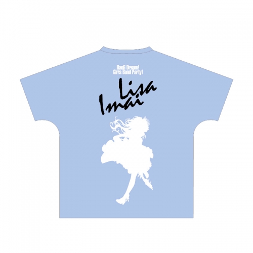 グッズ Tシャツ Bang Dream ガールズバンドパーティ 今井リサ Ani Art フルグラフィックtシャツ Vol 2ユニセックス サイズ Xl アニメイト