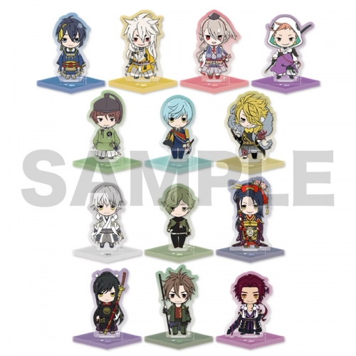 グッズ スタンドポップ 刀剣乱舞online ぽてだん ミニアクリルキャラスタンドコレクション 第一弾 カプセル商品 再販 受注商品 アニメイト