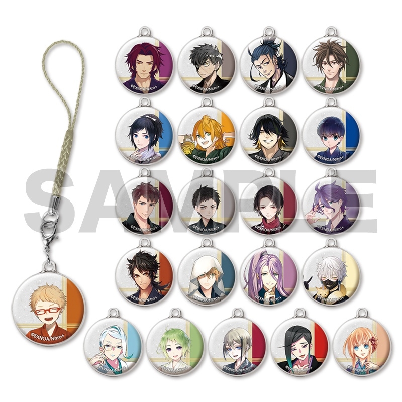 グッズ-チャーム】刀剣乱舞ONLINE 根付マスコットチャーム〈軽装〉 [第  