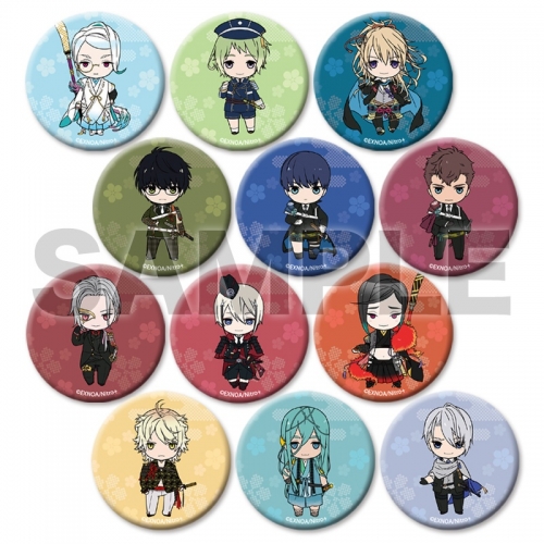 グッズ バッチ 刀剣乱舞online ぽてだん 缶バッジコレクション 第六弾 再販 受注商品 アニメイト