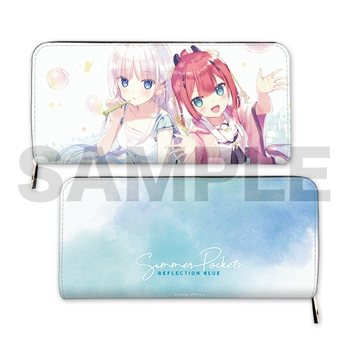 グッズ-財布】Summer Pockets REFLECTION BLUE 長財布001：しろは＆識 