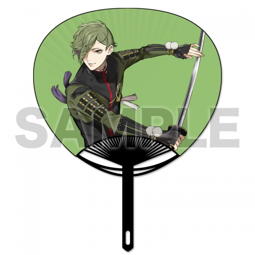グッズ うちわ 刀剣乱舞online 五周年記念祝画うちわ 26 鶯丸 受注商品 アニメイト