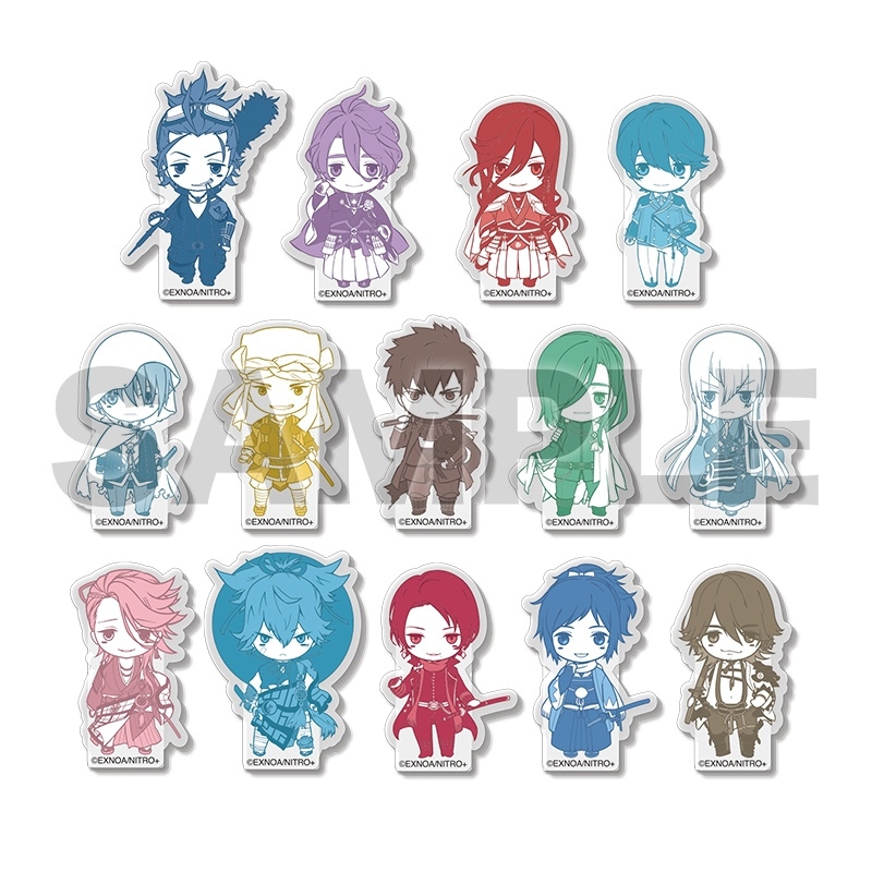 刀剣乱舞ONLINE ぽてだん！ アクリルクリップコレクション | j-hobby 