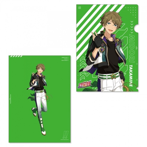 新品☆あんスタ【流星隊】富士急☆A5☆クリアファイル 遅し
