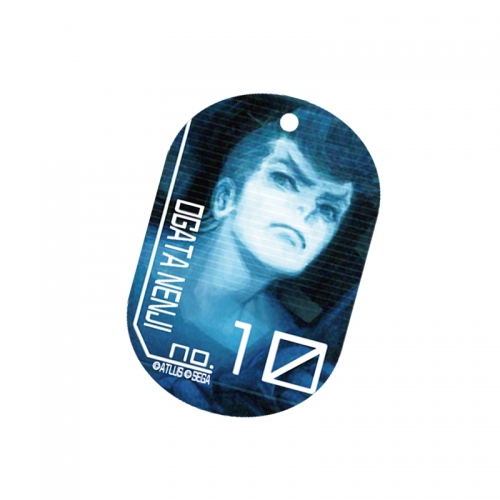 グッズ キーホルダー 十三機兵防衛圏 アクリルドッグタグ 緒方 稔二 アニメイト