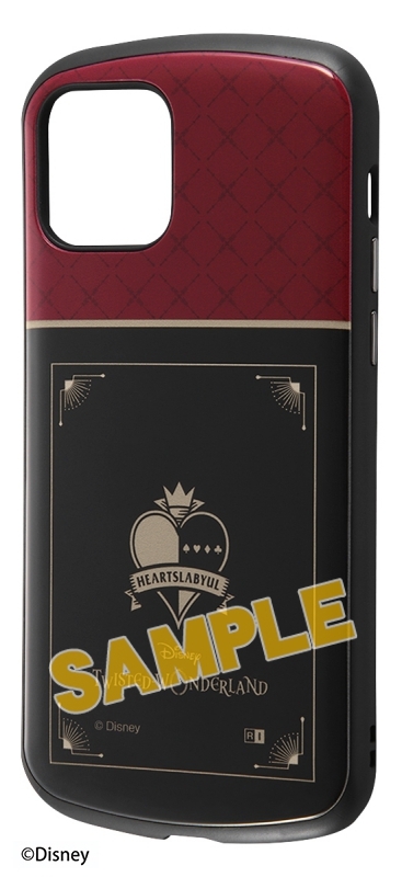 グッズ カバーホルダー ディズニー ツイステッドワンダーランド Iphone12 Pro 耐衝撃ケース Mia ハーツラビュル寮 アニメイト
