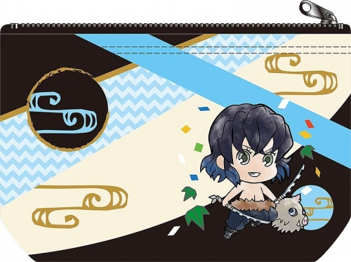 グッズ ポーチ 鬼滅の刃 とじコレ 折り紙 ポーチ 嘴平伊之助 アニメイト