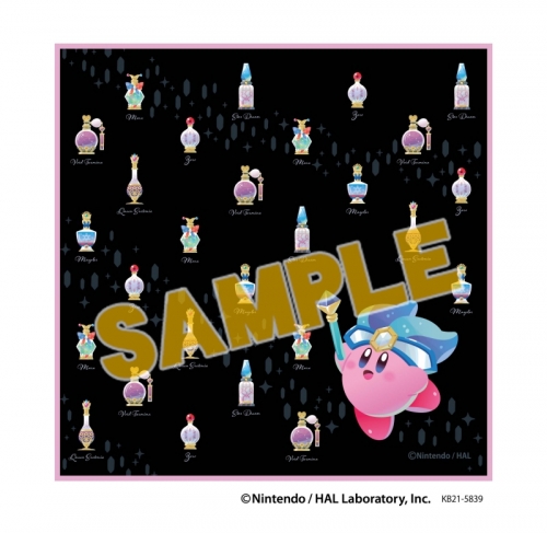 グッズ タオル 星のカービィ Kirby Mystic Perfume マイクロファイバータオル ブラック アニメイト先行販売分 アニメイト