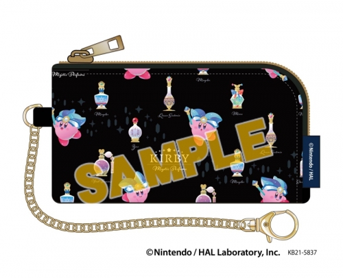 グッズ キーケース 星のカービィ Kirby Mystic Perfume フェイクレザーキーケース ブラック アニメイト先行販売分 アニメイト