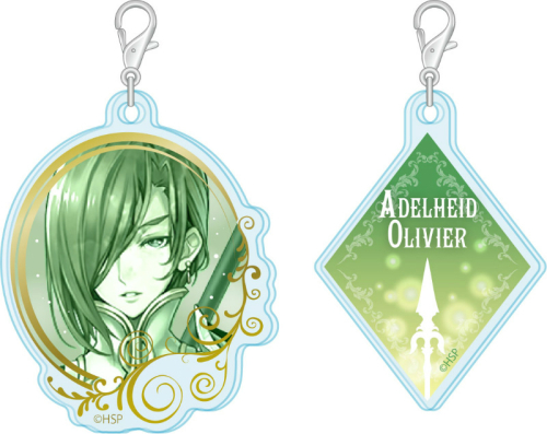 グッズ チャーム オルタンシア サーガ ウェットカラーシリーズ アクリメトリー アーデルハイド オリヴィエ アニメイト
