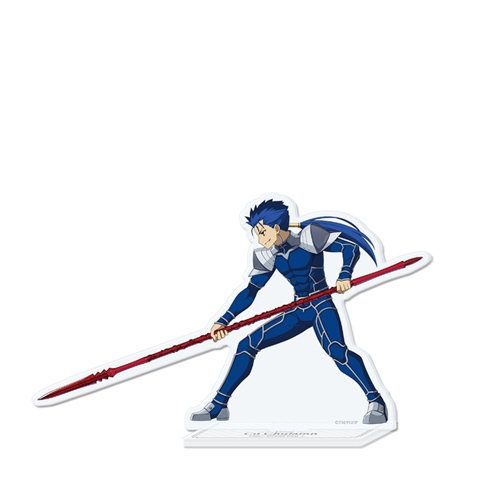 グッズ スタンドポップ Fate Grand Order バトルキャラ風アクリルスタンド ランサー クー フーリン アニメイト