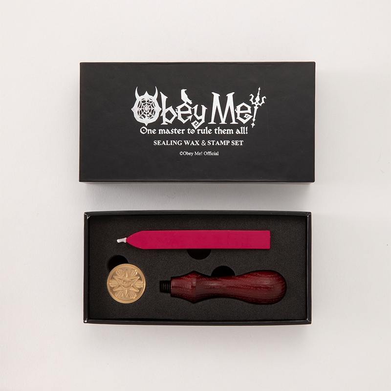 【グッズ-スタンプ】Obey Me! シーリングワックス&スタンプセット (RAD校章)