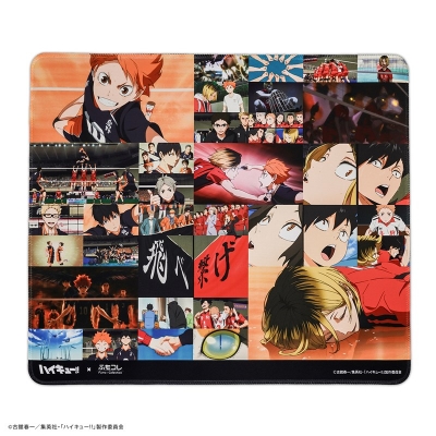 【グッズ-マウスパッド】ハイキュー!! × ふもコレ ゲーミングマウスパッド XL 場面写モデル