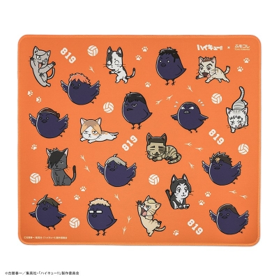 【グッズ-マウスパッド】ハイキュー!! × ふもコレ ゲーミングマウスパッド XL 動物マスコットモデル