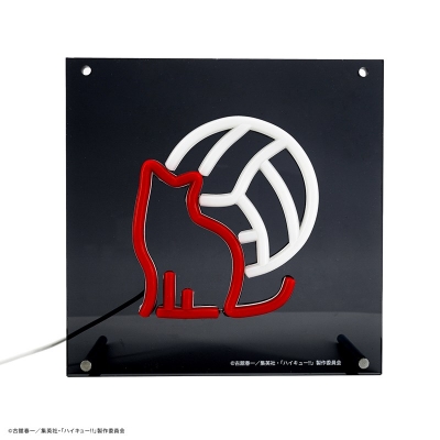 【グッズ-その他】ハイキュー!! × ふもコレ ネオン管風LEDライト 音駒高校モデル