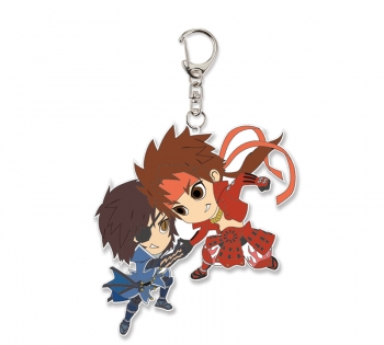 グッズ-キーホルダー】戦国BASARA SDコンビラバーキーホルダー 伊達 