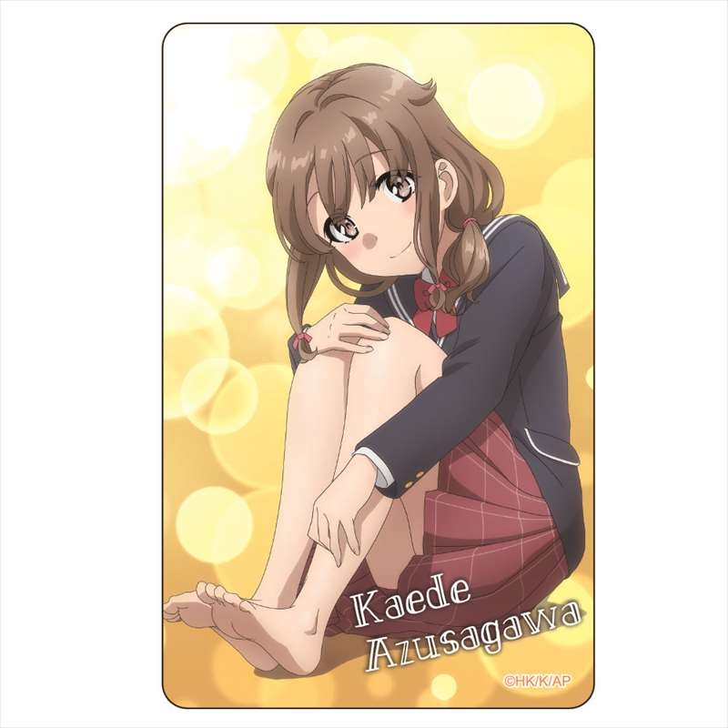 グッズ ステッカー 青春ブタ野郎はバニーガール先輩の夢を見ない Icカードステッカー 梓川かえで アニメイト