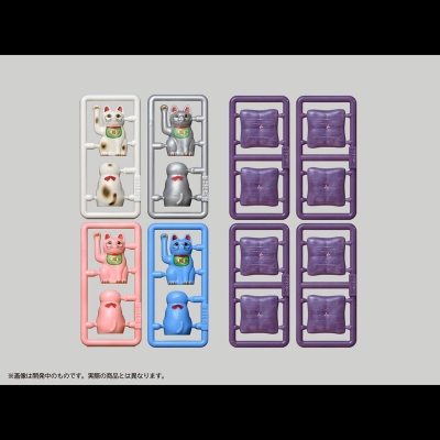 【プラモデル】プリプラ ぷちッと招き猫セット ~其の壱~